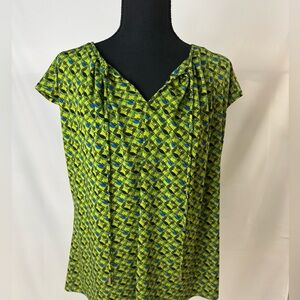 Liz Claiborne Cap Sleeve Top